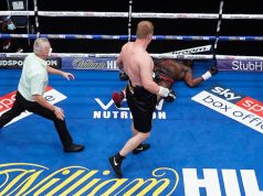 Alexander Povetkin's stunning knockout of Dillian Whyte was one of the stoppages of 2020 Photo Credit: Mark Robinson/Matchroom Boxing