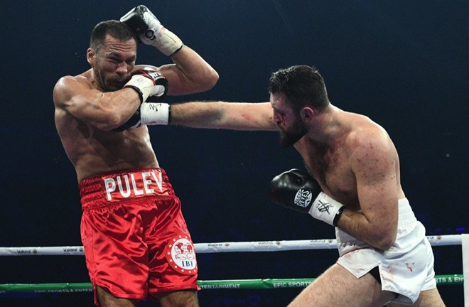 Fury was beaten on a unanimous decision by Pulev in 2018 Photo Credit: Hennessy Sports