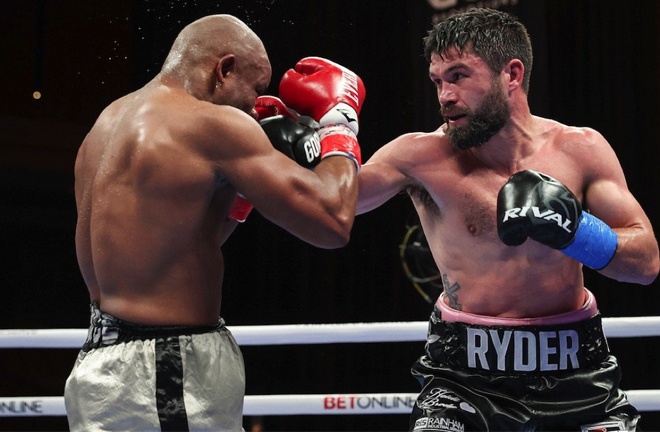 John Ryder comfortably saw off Mike Guy Photo Credit: Melina Pizano/Matchroom Boxing