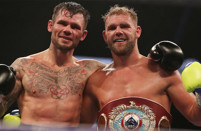 Saunders defended his WBO Super Middleweight title against Martin Murray earlier this month Photo Credit: Mark Robinson/Matchroom Boxing