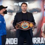 Billy Joe Saunders defends his WBO world title against Martin Murray on Friday Photo Credit: Mark Robinson/Matchroom Boxing