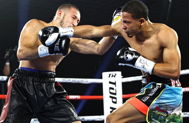 Felix Verdejo stopped Will Madera inside a round in July Photo Credit: Mikey Williams/Top Rank