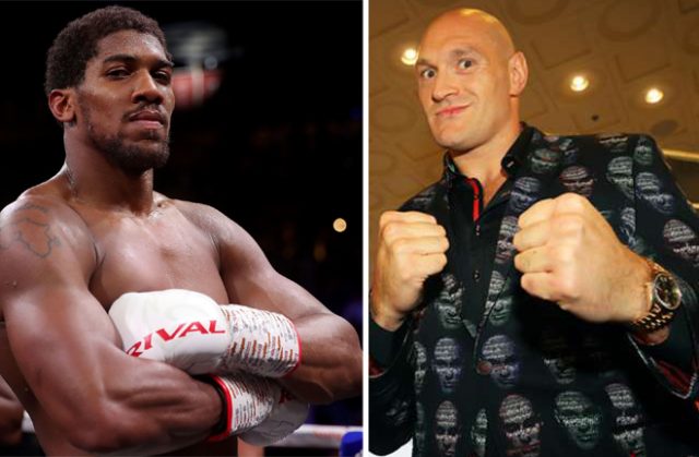 Anthony Joshua and Tyson Fury are edging closer to a showdown Photo Credit: Press Association/Mikey Williams/Top Rank