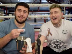 Dave Allen and Jay McFarlane took part in Pro Boxing Fans Gym Mates