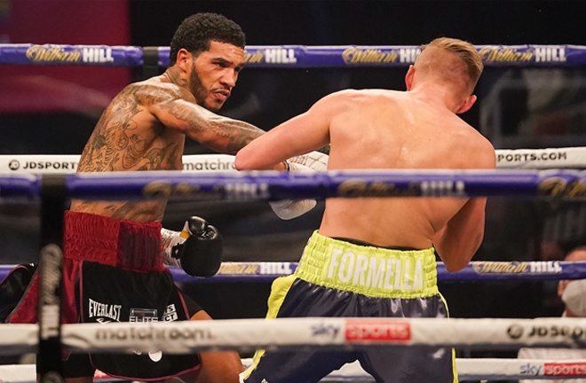 Tomlinson was impressed with Conor Benn's victory over Sebastian Formella in November Photo Credit: Dave Thompson/Matchroom Boxing