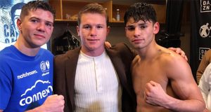 Luke Campbell (L) has backed Ryan Garcia (R) to beat Devin Haney Photo Credit: @luke11campbell Twitter