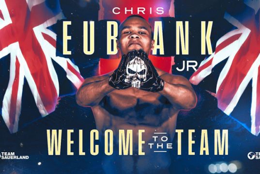 Chris Eubank Jr has signed a promotional deal with Team Sauerland