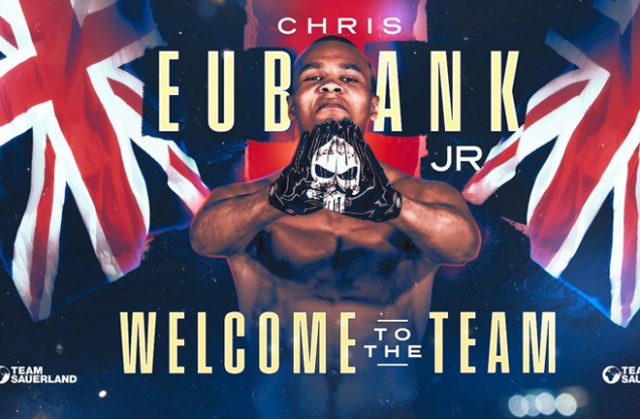 Chris Eubank Jr has signed a promotional deal with Team Sauerland