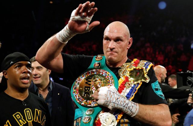 Tyson Fury has dismissed Anthony Joshua''s threat heading into a potential showdown later this year Photo Credit: REUTERS