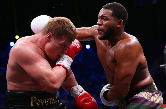 Hunter controversially drew with Povetkin in Saudi Arabia last December Photo Credit: Dave Thompson/Matchroom Boxing