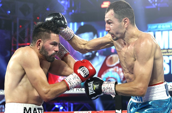 Postol pushed Ramirez close in a majority decision defeat in August Photo Credit: Mikey Williams/Top Rank