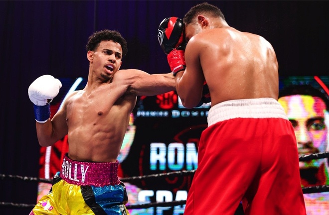 WBA Interim Lightweight champion Rolando Romero stopped Avery Sparrow in a non-title bout Photo Credit: Amanda Westcott/SHOWTIME