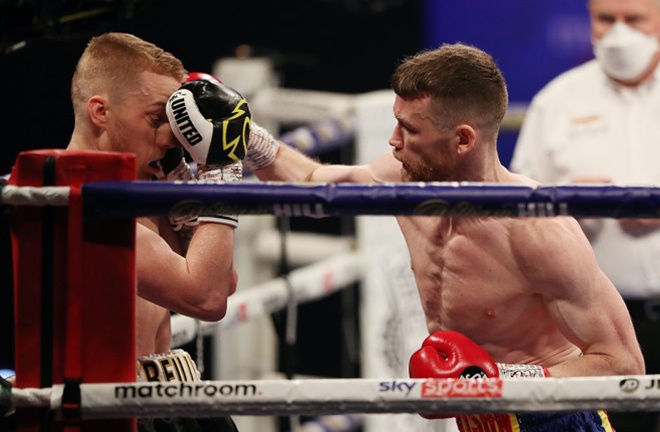 Tennyson blew away Josh O'Reilly in a round in December Photo Credit: Mark Robinson/Matchroom Boxing