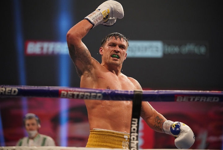 Joshua is reportedly no longer required to make a mandatory title defence against Oleksandr Usyk Photo Credit: Dave Thompson/Matchroom Boxing