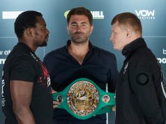 Dillian Whyte meets Alexander Povetkin for a second time on March 6 Photo Credit: Mark Robinson/Matchroom Boxing