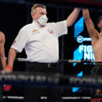 Ijaz Ahmed was left elated after edging Kaisy Khademi in London on Saturday Photo Credit: Round ‘N’ Bout Media/Queensberry Promotions