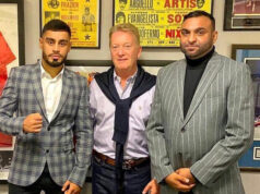 Amaar Akbar makes his professional debut on Saturday night Photo Credit: Twitter @AmaarTheProdigy