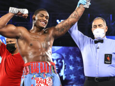 Heavyweight prospect Jared Anderson returns on Saturday against Kingsley Ibeh in Las Vegas Photo Credit: Mikey Williams/Top Rank