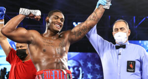 Heavyweight prospect Jared Anderson returns on Saturday against Kingsley Ibeh in Las Vegas Photo Credit: Mikey Williams/Top Rank