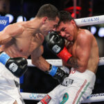 McWilliams Arroyo stopped Abraham Rodriguez to become WBC Interim Flyweight champion Photo Credit: Ed Mulholland/Matchroom