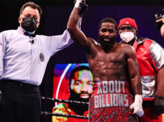Adrien Broner made a winning return with a contentious, unanimous decision win over Jovanie Santiago in Connecticut Photo Credit: Amanda Westcott/SHOWTIME