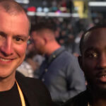 Catterall alongside pound-for-pound star Terence Crawford Photo Credit: Instagram: @adamcatterall