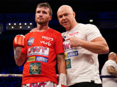 Robbie Davies Jr has credited trainer Dominic Ingle for developing his style ahead of his return on Saturday Photo Credit: Mark Robinson/Matchroom Boxing