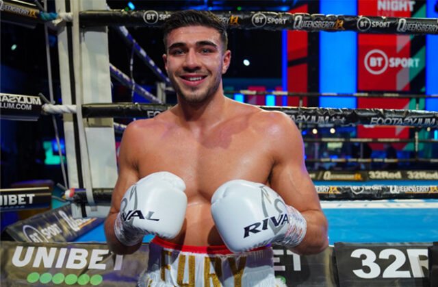 Tommy Fury fights for the fifth time as a professional on Saturday night Photo Credit: Round 'N' Bout Media/Queensberry Promotions