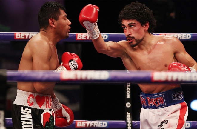 Gill saw off Cesar Juarez by unanimous decision on Saturday Photo Credit: Mark Robinson/Matchroom Boxing