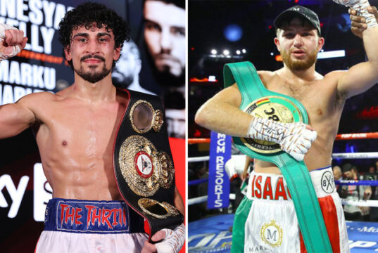 Jordan Gill is keen to face Isaac Lowe on the Anthony Joshua-Tyson Fury undercard Photo Credit: Mark Robinson/Matchroom Boxing/Mikey Williams/Top Rank
