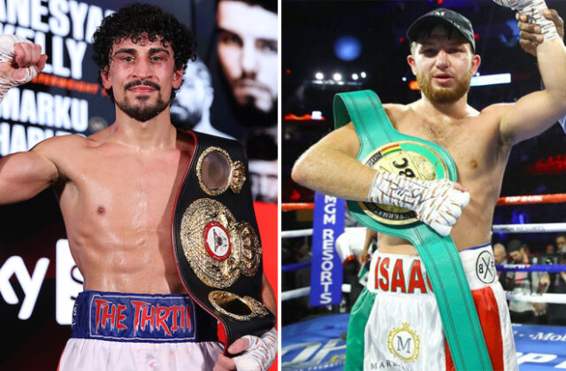 Jordan Gill is keen to face Isaac Lowe on the Anthony Joshua-Tyson Fury undercard Photo Credit: Mark Robinson/Matchroom Boxing/Mikey Williams/Top Rank