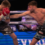 Gwynne and McComb shared a gruelling battle in Bolton Photo Credit: Scott Rawsthorne / MTK Global