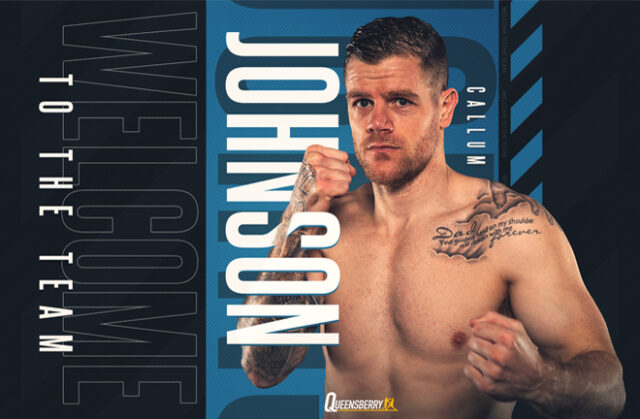 Callum Johnson has signed with Frank Warren's Queensberry Promotions