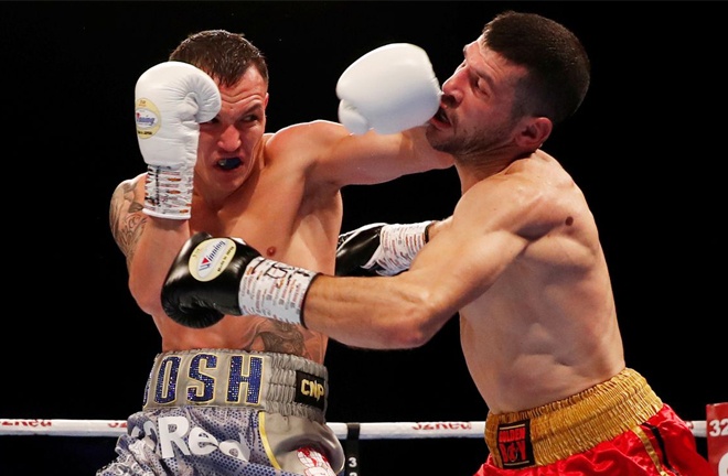 Warrington stopped Sofiane Takoucht in two rounds in his last fight in October 2019 Photo Credit: Action Images via Reuters