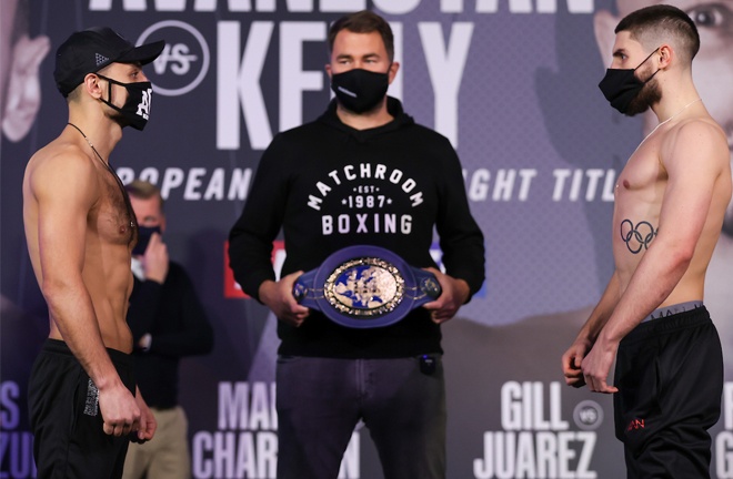 The pair came face-to-face one last time as they look to finally settle their grudge Photo Credit: Mark Robinson/Matchroom Boxing