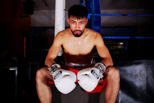 Kaisy Khademi has had a remarkable journey leading up to his headline fight on Saturday night Photo Credit: Twitter @KaisyKhademi