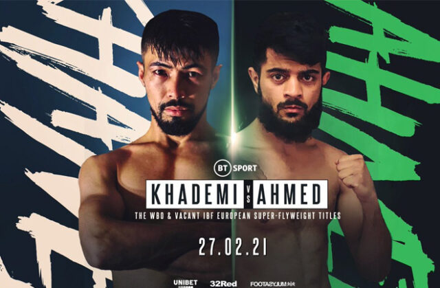 Khademi takes on Ahmed in the main event after much change to the card. Photo Credit: Frank Warren