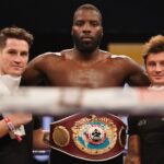Okolie challenges for the vacant WBO Cruiserweight title against Krzysztof Glowacki on March 20 Photo Credit: Dave Thompson/Matchroom Boxing
