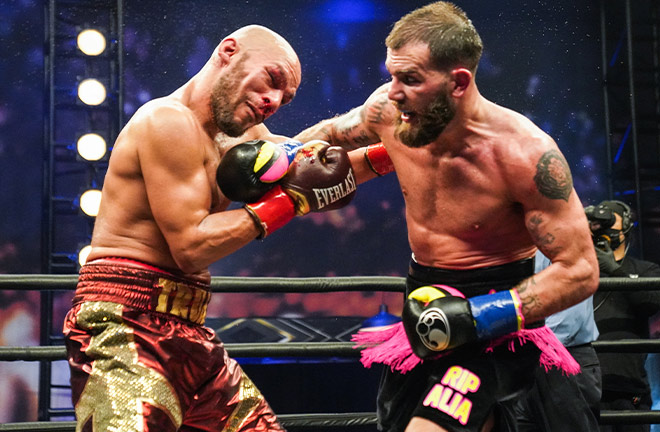 Caleb Plant retained his IBF Super Middleweight crown with a unanimous decision win over Caleb Truax in January Photo Credit: Sean Michael Ham/TGB Promotions