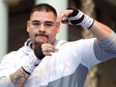 Andy Ruiz Jr has given the edge to Tyson Fury ahead over Anthony Joshua Photo Credit: PA
