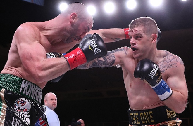 Johnson beat Sean Monaghan in three rounds in his last fight in March 2019 Photo Credit: Ed Mulholland/Matchroom Boxing USA