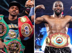 Errol Spence Jr and Terence Crawford were involved in a war of words on social media Photo Credit: Ryan Hafey/Premier Boxing Champions/Mikey Wiliams/Top Rank via Getty Images