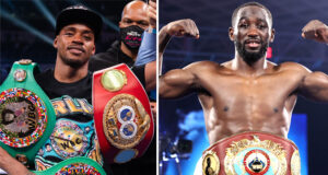 Errol Spence Jr and Terence Crawford were involved in a war of words on social media Photo Credit: Ryan Hafey/Premier Boxing Champions/Mikey Wiliams/Top Rank via Getty Images