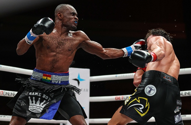 Emmanuel Tagoe beat Mason Menard in November Photo Credit: Ed Mulholland/Matchroom Boxing