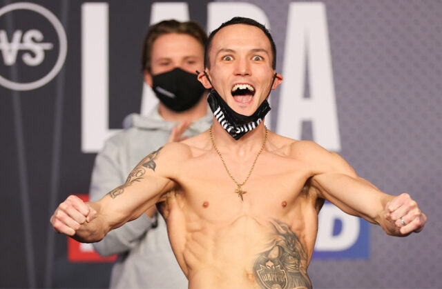 Josh Warrington returns after over a year out on Saturday night Photo Credit: Mark Robinson/Matchroom Boxing
