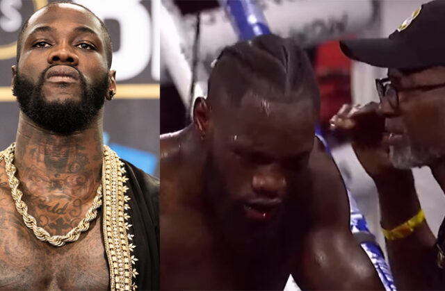 Deontay Wilder and former coach have been involved in a public feud Photo Credit (L) Amanda Westcott