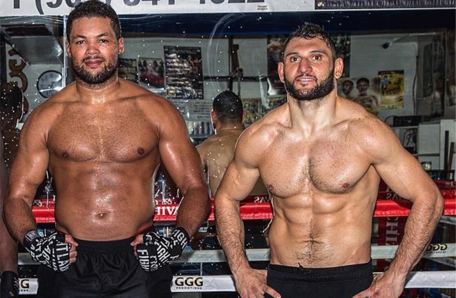 Goulamirian has sparred with Joe Joyce Photo Credit: Twitter @JoeJoyceBoxing