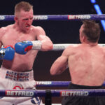 Ted Cheeseman scored a showreel 11th round knockout of JJ Metcalf Photo Credit: Mark Robinson/Matchroom Boxing