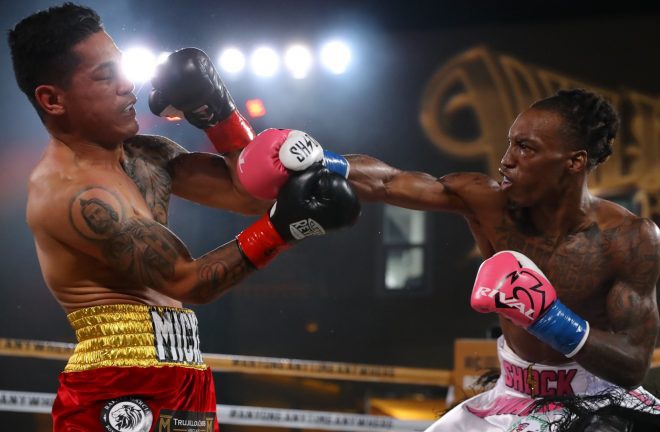 Foster knocked out Miguel Roman in nine rounds in November Photo Credit: TOM HOGAN/RING CITY