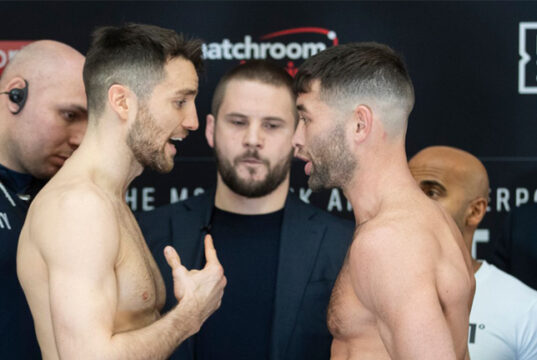 Anthony Fowler is open to facing Scott Fitzgerald again providing he beats Jorge Fortea on Saturday Photo Credit: Mark Robinson/Matchroom Boxing